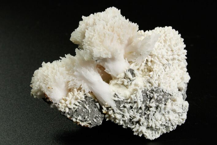 Pink Manganoan Calcite Crystal Cluster - Fluorescent! #361516